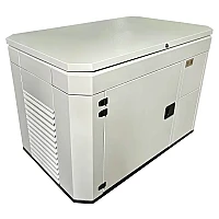 Бензиновый генератор A-iPower A11000TEAX в тихом зимнем кожухе 1600 RAL 7035 + блок автозапуска A-iPower 230В/400В 100А 8 ПИН