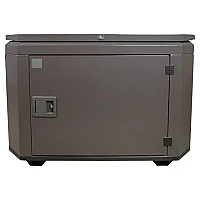 Бензиновый генератор FUBAG BS 7500 A ES в супертихом зимнем кожухе 1400SS RAL 8019